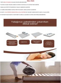 Stewehome Ορθοπεδικό στρώμα αφρού λευκό 200x80x15 cm