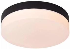Φωτιστικό Οροφής Lucide 79111-24-30 BISKIT Μαύρο Ματ (Black Mat)|Λευκό (White) 2700 K