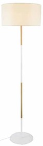 Φωτιστικό Δαπέδου Aca Yasmine OD6508FWH White/Wood