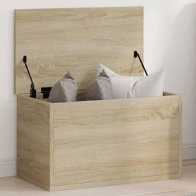 vidaXL Κουτί Αποθήκευσης Sonoma Δρυς 60x35x35 εκ. Επεξεργασμένο Ξύλο