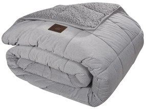 GREENWICH POLO CLUB ΚΟΥΒΕΡΤΟΠΑΠΛΩΜΑ ΥΠΕΡΔΙΠΛΟ SHERPA 3480 GREY
