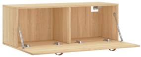 vidaXL Ντουλάπι Τοίχου Sonoma Δρυς 100 x 36,5 x 35 εκ. Επεξεργ. Ξύλο