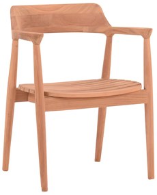 Jepa/P Armchair Teak  metax-01-00-2454 διάστ.53.0000 x 55.0000 x 78.0000