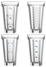 Ποτήρια Νερού Saga (Σετ 4Τμχ) 640101 Φ8,4x14,5cm 340ml Clear La Rochere Glass