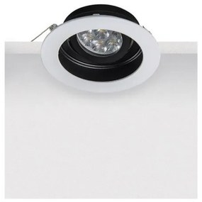 Χωνευτό Φωτιστικό Οροφής 10cm GU10 50W IP20 Zambelis-S020-Μαύρο S020