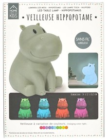 Φωτιστικό Νυκτός Ιπποπόταμος LA11058 Home Deco Kids