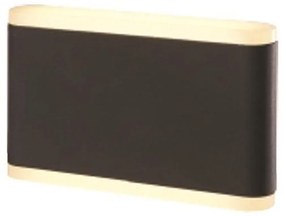 Απλίκα Τοίχου Οβάλ LED SLIM 12W EUROLAMP 145-20217