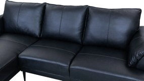 Soul L-Shape Sofa Left Black