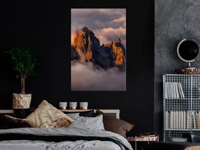 Πίνακας - Mountains in the Clouds (1 Part) Vertical - 40x60