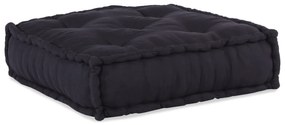 vidaXL Modular Pouffes - Σετ 2 σε Ανθρακί Ύφασμα