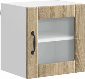 vidaXL Ραφιέρα τοίχου LUCCA Sonoma Δρυς 40 x 31 x 40 εκ.