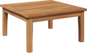 vidaXL Τραπέζι Κήπου Καφέ Μασίφ ξύλο teak