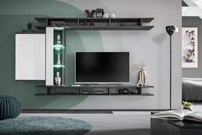 Play Συνθεση Λευκό γυαλιστερό / Ανθρακί 230x130x35