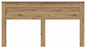 vidaXL Κεφαλάρι με κεφαλάρι Artisan Oak 200 cm Επεξεργασμένο ξύλο