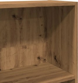 vidaXL Βιβλιοθήκη από Τεχνητό Δρυ 40 x 24 x 176 εκ. από Τεχνητό Ξύλο