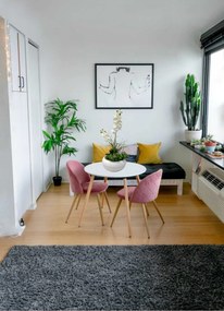 Stewehome Διπλή λευκή υγρή ορχιδέα σε γλάστρα Λευκό