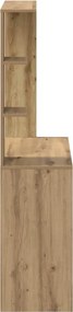 vidaXL Γραφείο Artisan Oak 78,5 x 37 x 154,5 cm Επεξεργασμένο Ξύλο