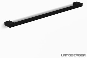 Πετσετοκρεμάστρα Σταθερή Μονή 60εκ. Langberger Black Matt 21123-01A-400