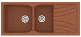 Sanitec Classic 323 Granite Terracotta Νεροχύτης