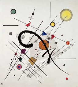 Αναπαραγωγή Grey Square (1923), Wassily Kandinsky