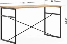 Stewehome Σετ Τραπεζιού και Καρεκλών Bench Με Μαξιλάρια / Λευκό / 120x32x45 cm