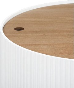 ΤΡΑΠΕΖΆΚΙΑ ΣΑΛΟΝΙΟΎ ENOLA WHT TRUNK COFFEE TABLE ATMOSPHERA 197741A