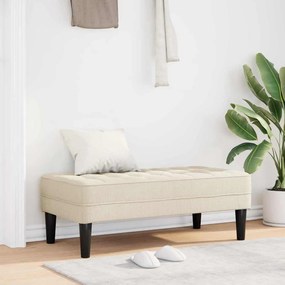 vidaXL Παγκάκι Λινό 113x57x39 εκ