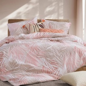 Σεντόνια Amazon 25 Με Λάστιχο (Σετ 4τμχ) Peach Nef-Nef Homeware Υπέρδιπλo 160x235cm 100% Βαμβάκι