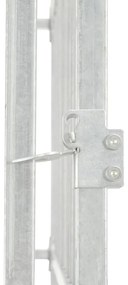vidaXL Κλουβί Σκύλου Εξωτερικού Χώρου 450 x 150 x 200 εκ. με Στέγαστρο
