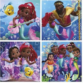 Σετ 4 Παζλ Educa Ariel