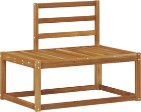 vidaXL Εξωτερικός τμηματικός καναπές 2 Τεμάχιο Φυσικό