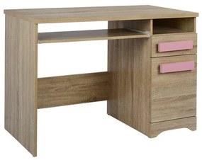 Desk Playroom Sonama-Pink Handles  110X55X76.5