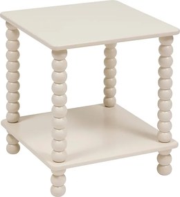 Βοηθητικό Τραπεζάκι (40x40x45) A-S Chamlo Ivory 213007A