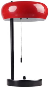 Φωτιστικό Επιτραπέζιο 534LUN5167 Φ25x40cm 1xE27 40W Red-Black Opviq