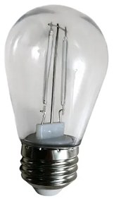Λάμπα LED αδιάβροχη 10τμχ. E27 2W 220V RZ-164 Μπλε φωτισμός