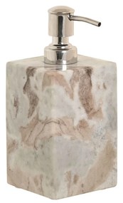 Διανομέας Σαπουνιού Home ESPRIT Λευκό Καφέ Μάρμαρο Σύγχρονη 7,5 x 7,5 x 18 cm