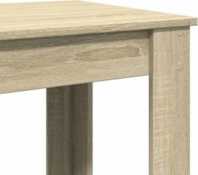 vidaXL Τραπέζι Μπαρ Sonoma Δρυς 102x50x103,5εκ. Επεξεργ. Ξύλο