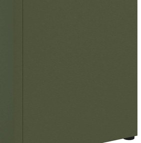 vidaXL Σχέδιο & βάση αποθήκευσης Ελιά 15.5 x 15.5 x 49 εκ Μέταλλο