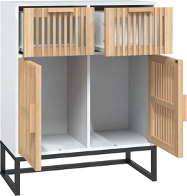 vidaXL Ντουλάπι Λευκό 60 x 30 x 75 εκ. από Επεξεργασμένο Ξύλο
