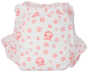 vidaXL Μίας χρήσης πάνα σκύλου θηλυκή 50 pcs Λευκό S