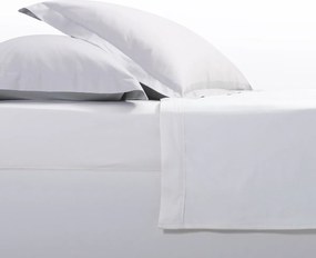 Σεντόνι Υπέρδιπλο Με Λάστιχο (160x200+35) Nef-Nef Homeware Elements 24 Λευκό