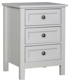 Liberta FRENCH ΚΟΜΟΔΙΝΟ 3ΣΥΡΤΑΡΙΑ ΓΚΡΙ ΑΝΟΙΧΤΟ 46x39,5xH61,5cm 46x39,5xH61,5cm 09-1446