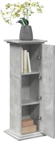 vidaXL Βάση Οθόνης με Αποθ. Γκρι Σκυρ. 31x30x90 εκ. Επεξεργασμένο Ξύλο