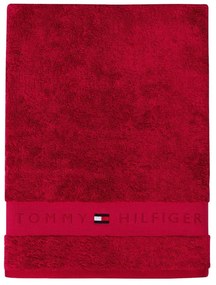 Πετσέτα Legend 221323 Red Tommy Hilfiger Σώματος 100x150cm 100% Βαμβάκι