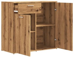 vidaXL Ντουλάπι Τεχνίτης Δρυς 80 x 36 x 75 εκ. Επεξεργασμένο Ξύλο