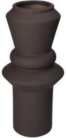Βάζο ArteLibre Καφέ Δολομίτης 13.1x13.1x28.3cm-05150305
