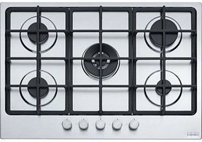 Franke SMART gas on metal FHSM 755 4G DC XS Εστία Αερίου Inox 80 cm