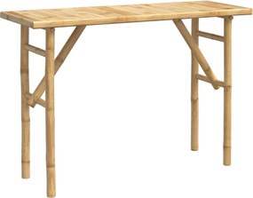 vidaXL Τραπέζι Κονσόλα 115 x 39 x 75 εκ. από Μπαμπού