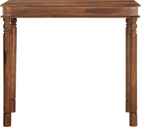 vidaXL Τραπέζι Μπαρ 120x60x107 cm Ακακία από Μασίφ Ξύλο