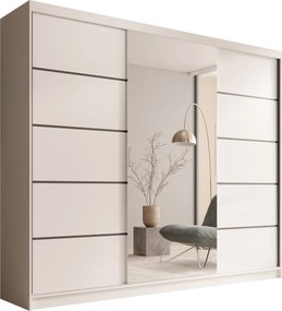 Ντουλάπα Galadriel 250 συρόμενη-Leuko